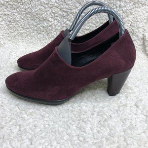 Ecco Garnet Suede Pumps Women's Size EUR 39/US 8 - 8.5 Shape 55